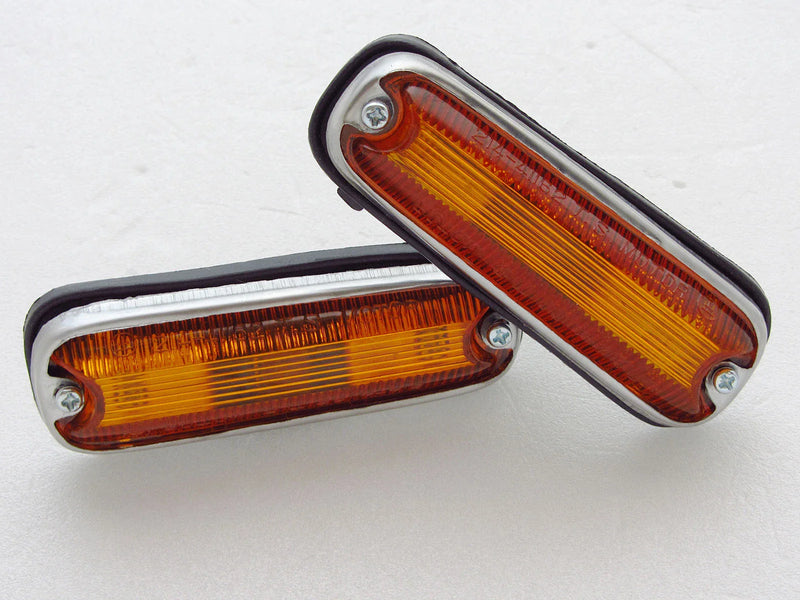 Mazda RX2 1000 Ute 1200 1300 Side Guard Turn Signal Lights (1970-1978)