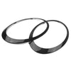 Mini Cooper R55 R56 R57 Black Headlight Taillight Trim (2007-2015)