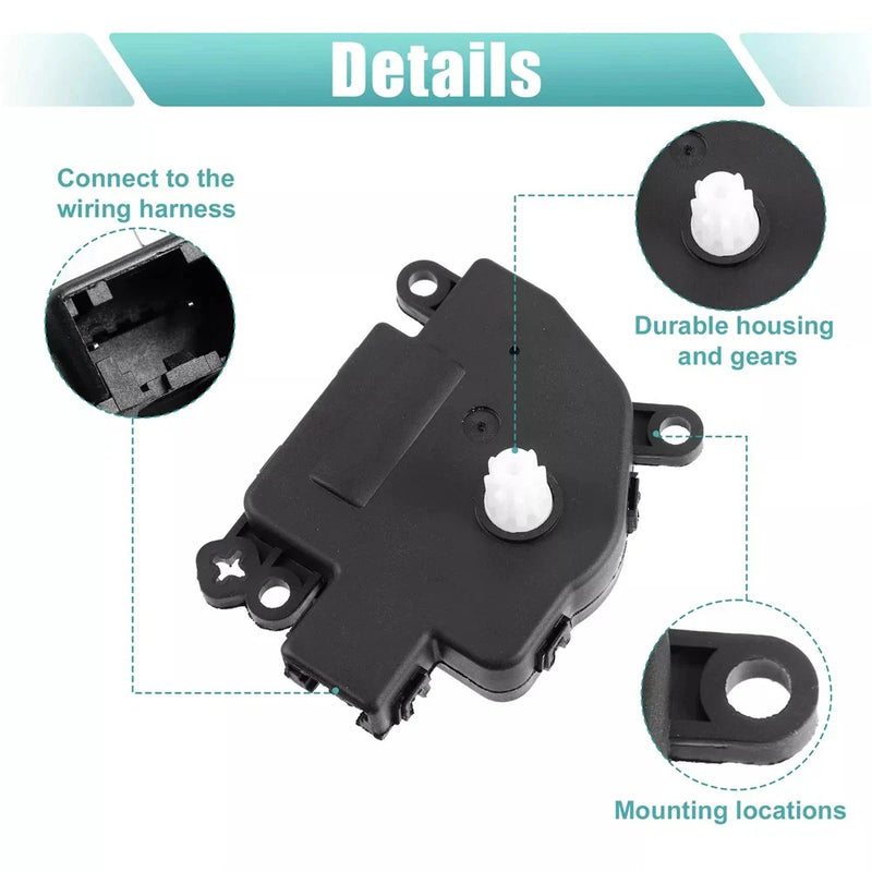 Chrysler Dodge HVAC AC Heater Blend Door Actuator (2001-2010)