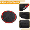 Hyundai Elantra 2021-2025 Carbon Fiber Black Fuel Tank Door Cap