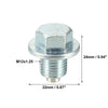 Toyota M12x1.25 Oil Drain Plug Set with Washer