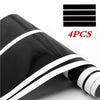 Dodge Challenger Charger Durango Car Hood Fender Stripe Decal Stickers