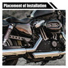 Motorcycle 38mm ID 48mm OD Exhaust Muffler Pipe Gasket Graphite Seal Ring