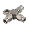 Car Stainless Steel AN-3 Tee Brake Hose Fittings (No Year Specified)