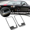Dodge Challenger Dry Carbon Fiber Interior Door Handle Bowl Trim (2008-2014)