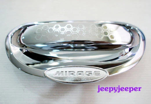 Mitsubishi Mirage Space Star Chrome Door Handle Insert Bowl Trim Cover (2012)