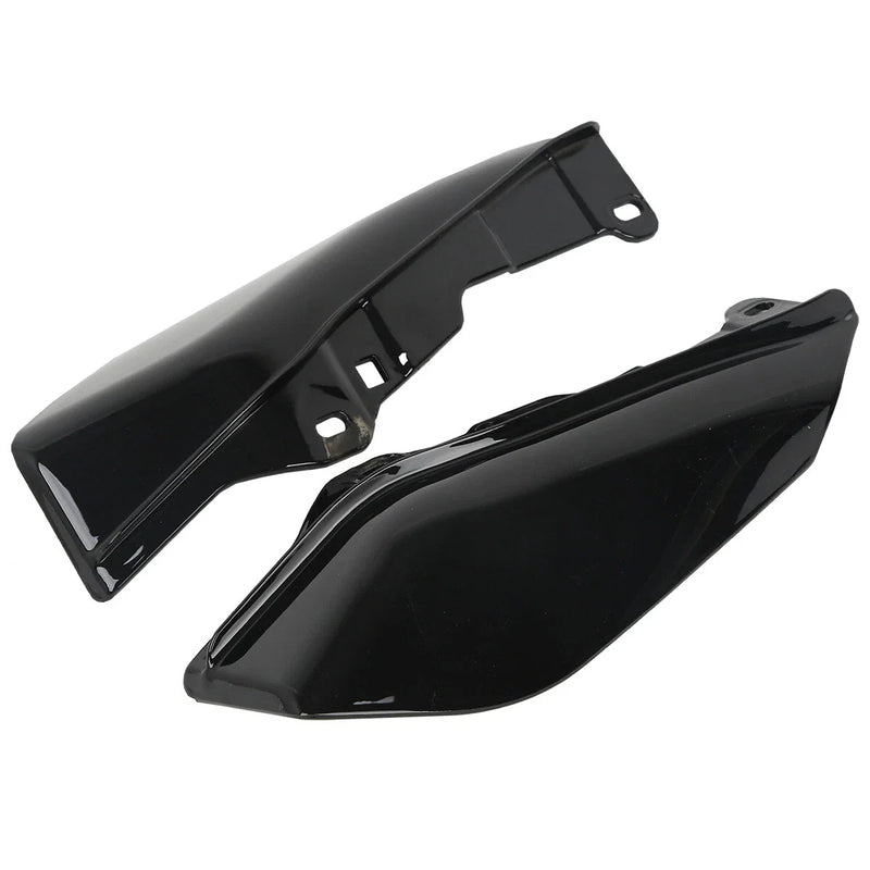 Harley Touring Road Street Glide Black Mid-Frame Air Deflectors (2009-2023)