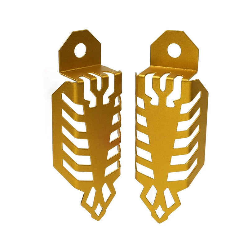 ATV Off Road Gold Universal Fork Dust Shock Absorber Spring Covers