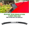 VW Polo 6R / 6C GTI 1x Carbon Look Rear Boot Spoiler Lip (2009-2017)