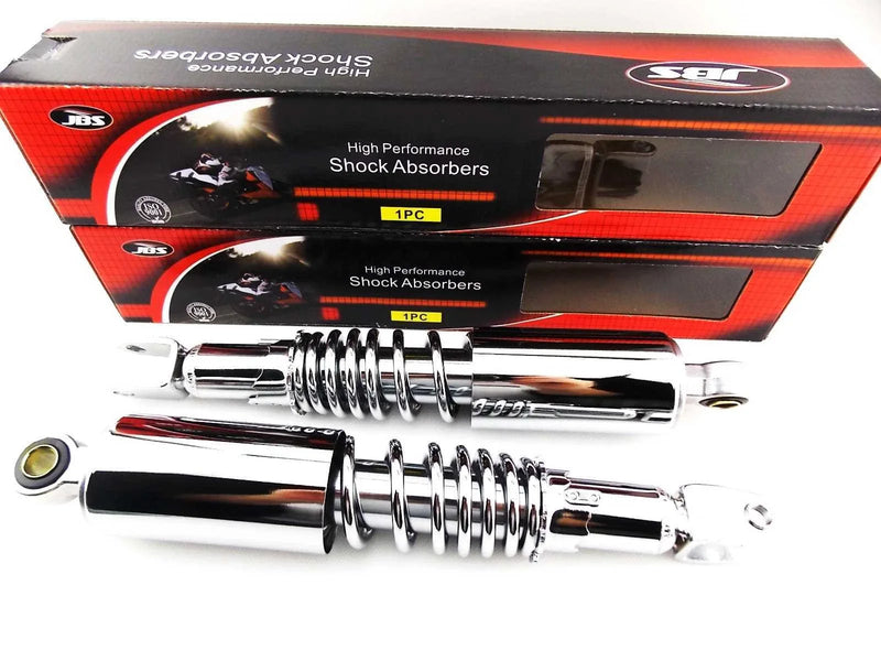 Honda CJ250T 317mm JBS Chrome Rear Shock Absorbers
