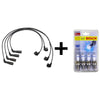 Hilux RZN147 2.0L 1RZE 4cyl Ignition Spark Plugs + Leads (1997–2002)