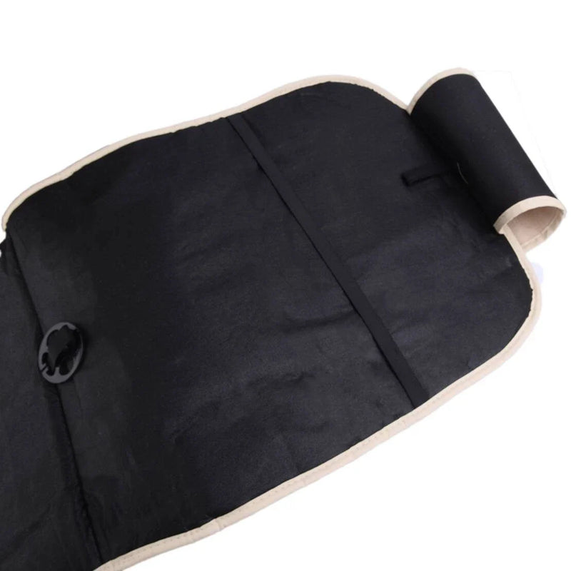 Truck SUV Van Beige 2 x Car Seat Covers Plush Cushions