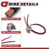 Honda Accord 4-Door Parking Light Socket Wiring (1998-2012)