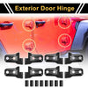 Jeep Wrangler JL (2018-2023) - Carbon Fiber Door Handle Hinge Cover Trim