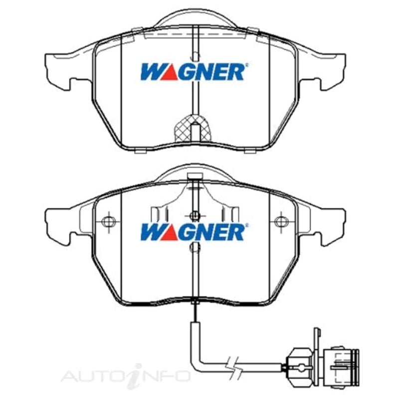 Audi A6 C4 Wagner Front Disc Brake Pads Set 2.6L (1994-1997)