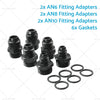 Universal Car 100 Micron AN6 8 10 Aluminum High Flow Fuel Inline Filter