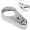 Harley 1-1 / 4" Handlebar Chrome Brake Clutch Cable Wire Clamp Clip