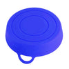 Vehicle Blue Silicone Car Cup Holder Insert Anti-Slip Coaster Mat