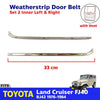 Inner Weatherstrip Door Belt w Vent L+R Fits Toyota Land Cruiser FJ40 76-84 D12