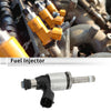 Lexus IS300H Hybrid 2014-2015 Black Silver Tone Fuel Injector 1Pc