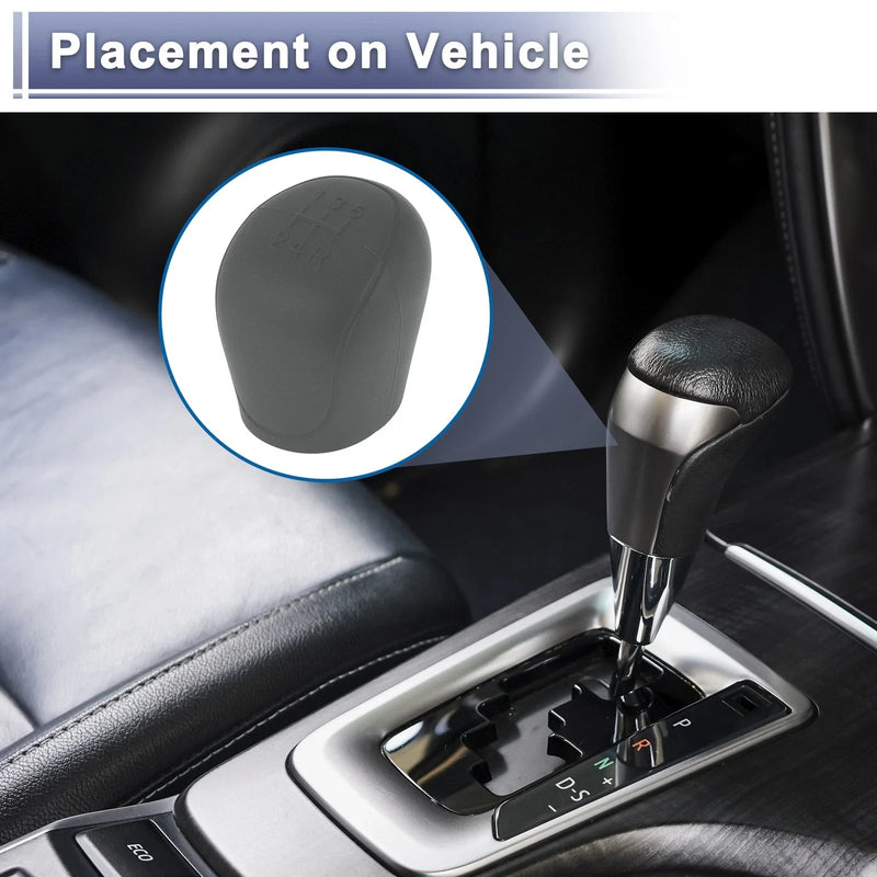 Ford C-Max Grey Silicone 5-Gears Manual Gear Shift Knob Cover (2007-2021)