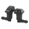 Toyota Black Plastic Dual Hole Windshield Washer Nozzles