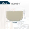 Ford (2015-2023) Beige 1 x Set Makeup Mirror Cover Sun Visor Cap Clip