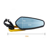 Yamaha MT-07 MT-09 FZ07 FZ09 7/8" Bar End Side Mirrors (2014-2023)