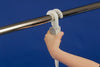Inflatable Fenders x 2 Hooks Fast Fender Black 25MM Bow Rail Boat