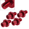 Motorcycle ATV Pit Bike 4 x 10mm Clutch Brake Throttle Cable Adjuster Screws