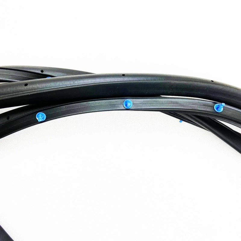 Door Rubber Seal Front L+R Fits Toyota Corolla Altis CE120 ZZE121 ZZE122 SED D06