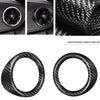 Chevrolet Camaro 2 x Black Carbon Fiber Air Vent Trim (2016-2024)