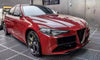 Alfa Romeo Giulia (2015-2022) Carbon Fiber Black Headlight Eyelid Covers