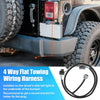 Jeep Wrangler 2x & 4x Door 65 Inch Trailer Hitch Wiring Harness (2007-2017)