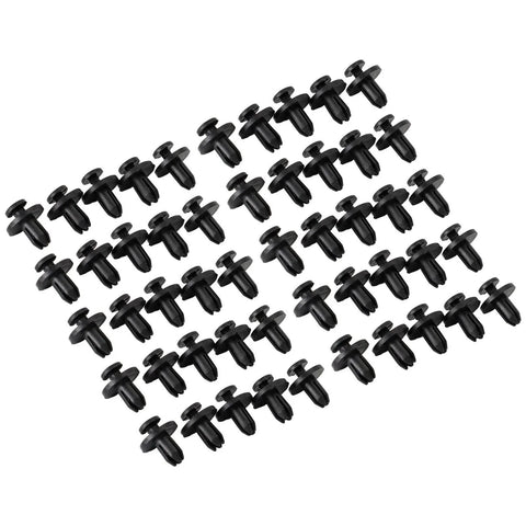 Motorcycle, Car, Scooter, Moped, Quad, ATV 6mm Mounting Fairing Clips
