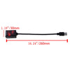 All Vehicles USB Car Interior Red LED Starry Sky Ambient Night Light