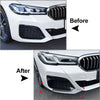 BMW 5 Series G30 G31 Front Bumper Lip Wrap Corner Protector (2017-2023)