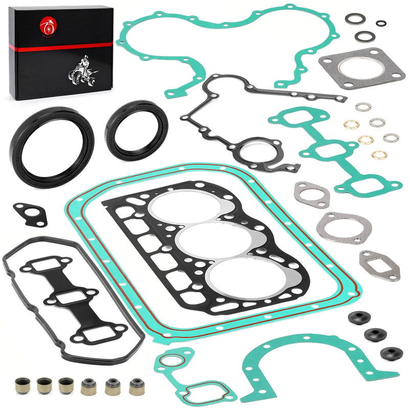 Kawasaki Mule 2510 3010 4010 Diesel Gaskets Seals Rebuild Kit (2002–2010)