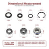 Kawasaki Brute Force 300 Water Pump Gasket Bearing Seal Kit (2012–2024)