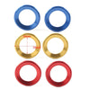 Honda Civic 10th Gen (2016-2021) 2 Pcs A Pillar Horn Ring Cover Red