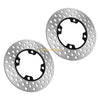 Yamaha Grizzly 350 / 400 / 450 2 x Front Brake Disc Rotors (2007–14)