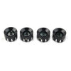 Harley 883 4 x Black Engine Screw Topper Cover Head Bolt Caps