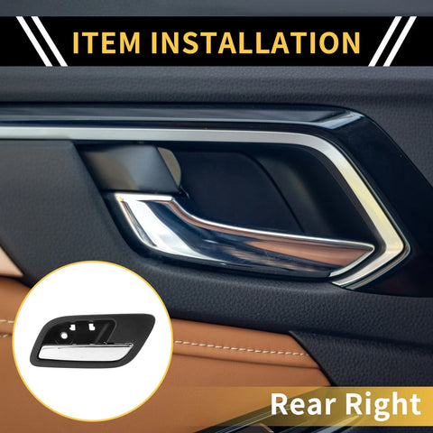 Chevrolet Silverado 2500 HD Rear Right Interior Door Handle
