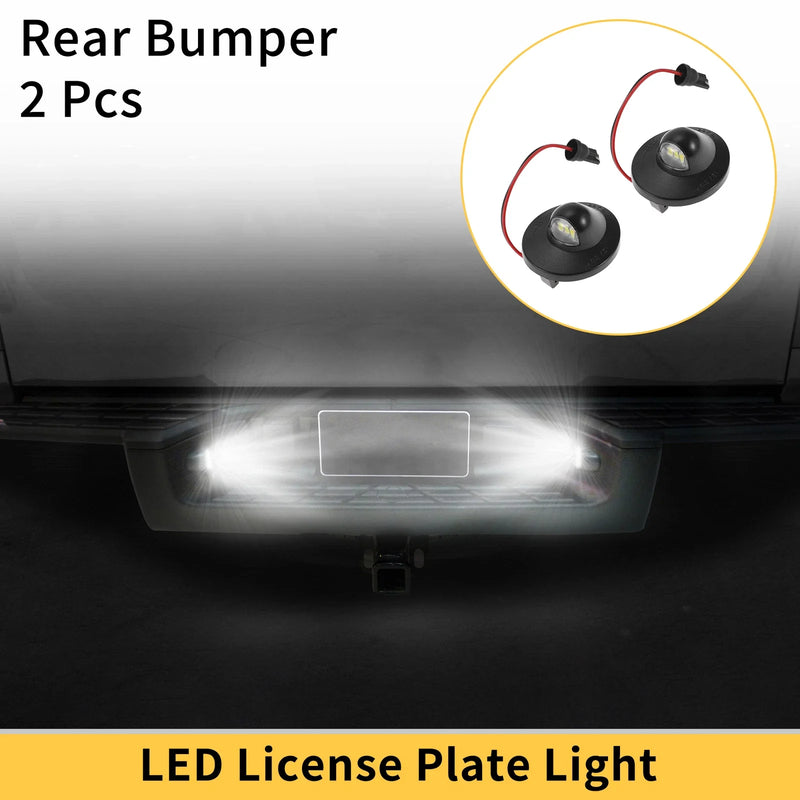 Ford F-150 F-250 F-350 License Plate Lights White (1990-1999)