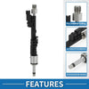BMW E90 335i 3.0 Black 1 Pc Fuel Injector (2006-2011)