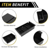 Chevy Silverado (2015-2019) Black Center Console Tray