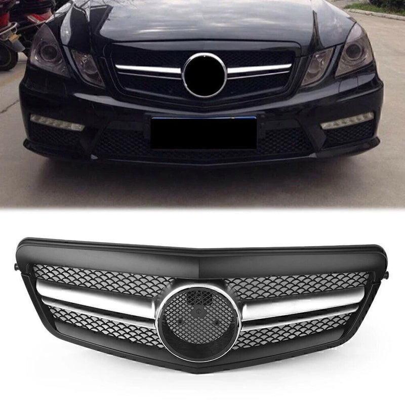 Mercedes Benz E-Class W212 Front Bumper Upper Mesh Grille (2010-2013)