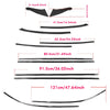 Infiniti Q50 10 x Window Moulding Seal Strips (2014-2024)