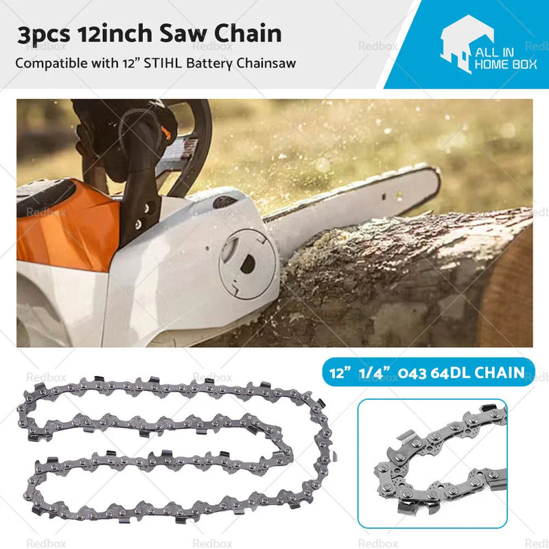 STIHL Battery Chainsaw MSA 120C-BQ 3 x Saw Chains (2015-2023)