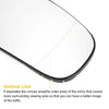 Mercedes S-CLASS W220 Right Side Heated White Mirror Glass (1999-2003)